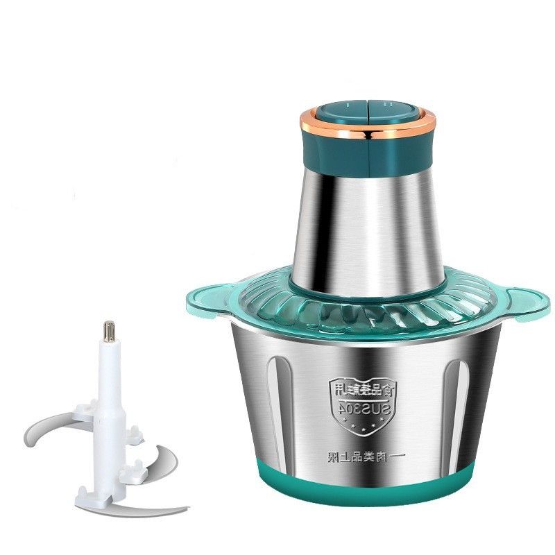 3L Electric Food Chopper & Meat Grinder — 250W, 4 Stainless Steel Blades, UK Plug